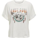 Dames-T-shirt Only Lucy Life