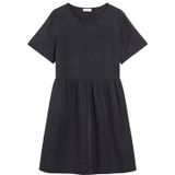 Marc O'Polo - Jurk - Marine - Knielengte - Normale Pasvorm