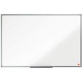 Nobo Essence Magnetisch Whiteboard, Verhoogde Uitwisbaarheid, Geanodiseerd Aluminium Frame, Hoekmontage, Inclusief Pennengoot, Staal, 58,9 x 89,8 x 1,4 Centimeter, Wit, 1905210