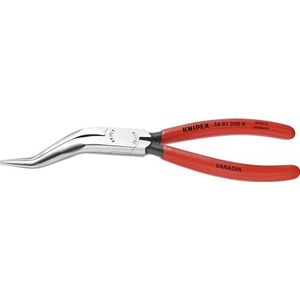 KNIPEX - 38 81 200 A Gereedschap - Lange Neus Tang Zonder Snijder, Dubbel Hoek (3881200A)