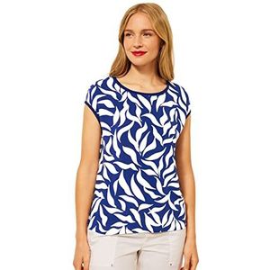 Street One Zomertop voor dames, Aw Lake Blue, 46