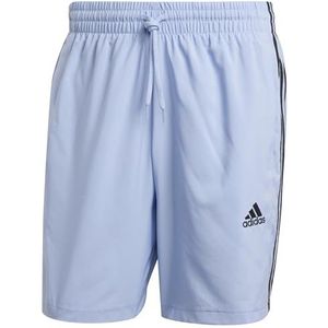 adidas Heren AEROREADY Essentials Chelsea 3-Stripes Shorts, blue spark, XS