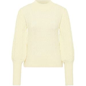 faina Dames gebreide trui 11025485-FA010, WOLLWISS, M/L, wolwit, M/L