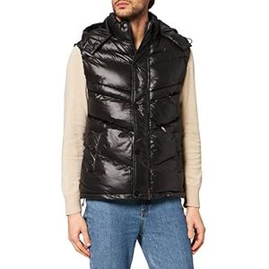 Lonsdale Allston vest met capuchon voor heren, zwart, L