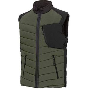 BP 1832-801-7332-XLn Thermo-vest met thermische gewatteerde voering gevoerd, 100% polyester, olijf/zwart, XLn maat