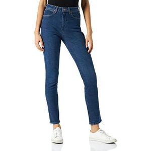 Wrangler Retro Skinny Jeans voor dames, blauw (Deep Sea 12s), 24W x 32L