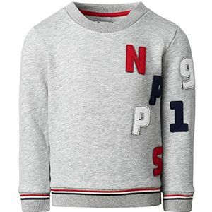 Noppies Jongens B Sweater Ls Kingsburgh Sweatshirt, Ras105 L. Grey Mel. - P601, 80 cm