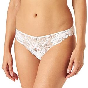 women'secret Hipster Brief Slipje, Geel/Off White, Regular voor Dames, geel/wit, XL