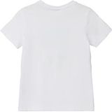 s.Oliver Junior Boy's T-shirt, korte mouwen, wit, 116/122, wit, 116/122 cm