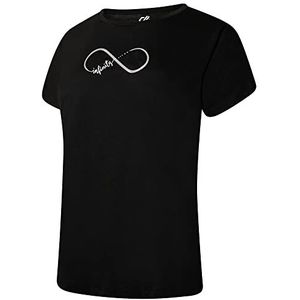Dare 2b Dames CrystallizeGrphic T-shirt, zwart, 20