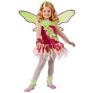 Flora Tynix Winx Club costume disguise girl (Size 4-6 years)