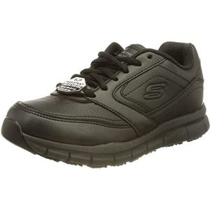 Skechers Nampa Wyola Sneaker voor dames, Zwart Synthetisch Pu, 41 EU