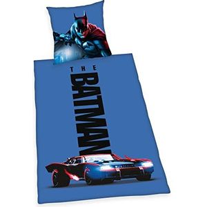 Wild South Shop Batman beddengoed Batmobil DC Comics 80x80 + 135x200 cm 100% katoen, renforcé