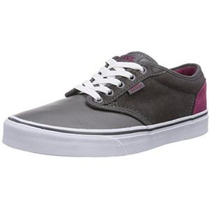 Vans Atwood Low-Top Sneakers voor dames, Zwart Suede, 37 EU