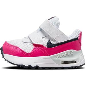 Nike Air Max SYSTM (TD), sneaker, wit/obsidiaan-Fierce Pink-Pure PLA, 23,5 EU, Witte Obsidiaan Fierce Pink Pure Pla, 23.5 EU