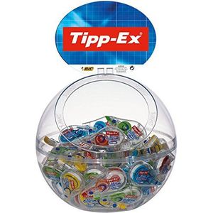 Tipp-Ex 931860 correctieroller Mini Pocket Mouse Fashion 5 mm x 5 m, display 40 stuks 4-voudig gesorteerd