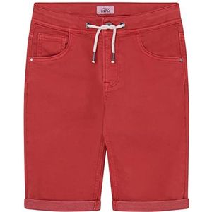 Pepe Jeans Joe Short Pants voor jongens, Rood (Studio Red), 4 Jaar