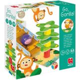 Jumbo GOULA - Go, Gorilla! - Bordspel - Kinderen vanaf 3 Jaar - Coöperatief spel voor fijne motoriek - 1-4 spelers