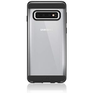 Black Rock Hoes voor mobiele telefoon Air robuuste case compatibel met Samsung Galaxy S10 I hoes, dun, doorzichtig, sterke bescherming (zwart)