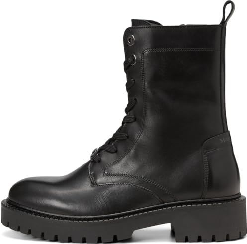 Marc O'Polo - Veterlaarzen - Effen - Echt Leer - Dames