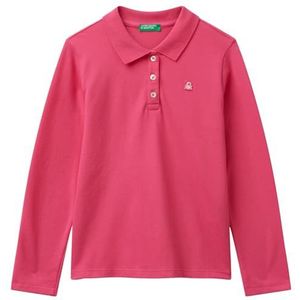 United Colors of Benetton Poloshirt M/L, Paars, 140