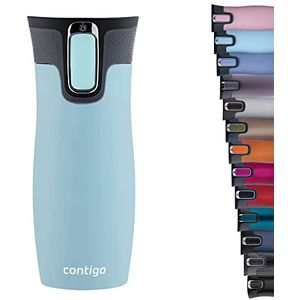 Contigo West Loop Autoseal thermosbeker, roestvrijstalen isoleerbeker, koffiebeker-to-go, BPA-vrij, lekvrije beker-to-go met Easy-Clean-deksel, houdt tot 5 uur warm, 470 ml