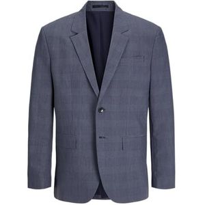 Jack&Jones - Blazer - Geruit - Normale Pasvorm - Knoopsluiting - Vallende Revers