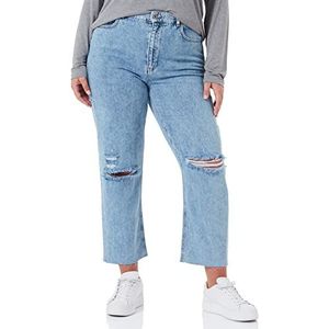 United Colors of Benetton Dames Broeken, Blauwe Denim 902, 52