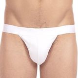 HOM, Klassieke Tanga Slips, Heren - wit - S