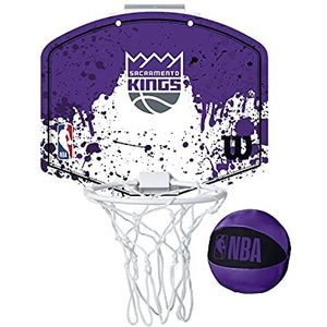 Wilson Mini NBA-Team Basketbalhoepel, SACREMENTO KINGS, Kunststof