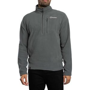 Berghaus Heren Prism Micro Half Zip Polartec Fleece, Dark Grey, XXL