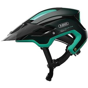 ABUS MonTrailer ACE Mips Mountainbikehelm - Stevige Fietshelm voor Off-Road Gebruik - Voor Dames en Heren - Met Camera-Mount - Groen, Maat M​