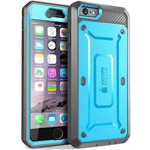 SUPCASE Unicorn Beetle Pro Rugged Holster Cover voor 4,7-Inch Apple iPhone 6/6S, Wit/Grijs