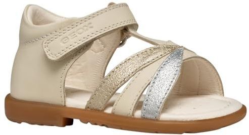 Geox - B VERRED A - Sandalen - Lt Ivory Platinum - Leer