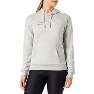 FILA Dames SALEA capuchontrui, lichtgrijs melange, M, lichtgrijs gem., M