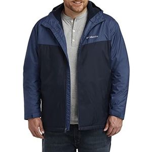 Columbia Glennaker Sherpa gevoerde jas voor heren, Nacht Tide/Collegiate Navy, 4X / Tall