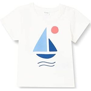 Pinokio T-shirt voor babyjongens, Écru Sailor, 116 cm