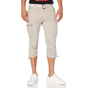 Schott NYC Shorts voor heren, Grijs (Cement), 30