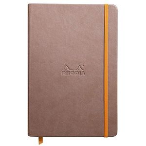 Rhodia 118722C Book Rhodiarama, notitieboek met elastiek, 96 vellen blanco A5 Mollen.