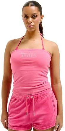 Juicy Couture - BABEY - Bandeau Top - Roze - 100% Katoen