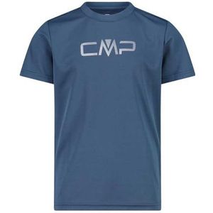 CMP Uniseks T-shirt voor kinderen en jongens, Bluesteel, 116