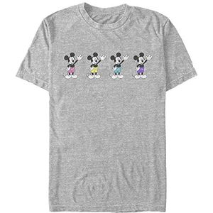 Disney Classic Mickey - Neon Pants Unisex Crew neck T-Shirt Melange grey 2XL