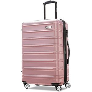 Samsonite Omni 2 Hardside Uitbreidbare Bagage met Spinner Wielen, Omni 2 Hardside Uitbreidbare Bagage met Spinner Wielen, Roségoud, Checked-Medium 24-Inch, Omni 2 Hardside Uitbreidbare Bagage Met Spinner Wielen