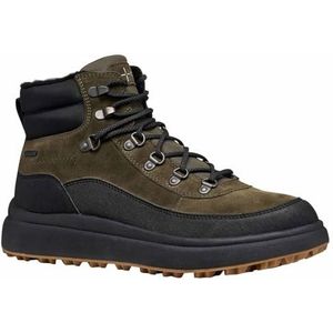 GEOX - U Granito + Grip B ABX D - Veterboots - Donkergroen / Zwart