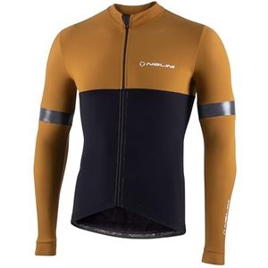 Nalini - NEW WARM REFLEX - Fietsshirt - Bruin - Lange Mouwen