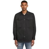 Cargo Pocket Regular Shirt ls, Zwart (Dk Black D26942-e062-6484), XS