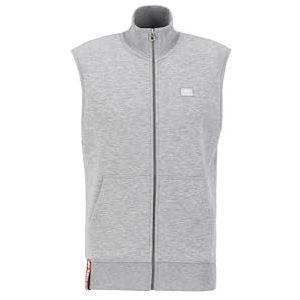 Alpha Industries X-Fit Kraagvest voor Mannen Grey Heather