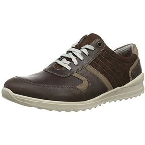 Jomos heren elan sneakers, Braun Caribon Capucino 168 3153, 49 EU Breed