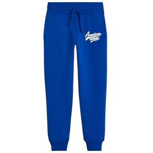AMERICAN COLLEGE USA Joggingbroek chino's sport warme kleding unisex mannen en vrouwen casual model ACJOGW1 Indigo XXL, Indigo, XXL
