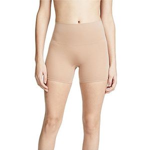 Yummie Dames Ultralight Naadloze Korte Dij Shapewear - beige - L